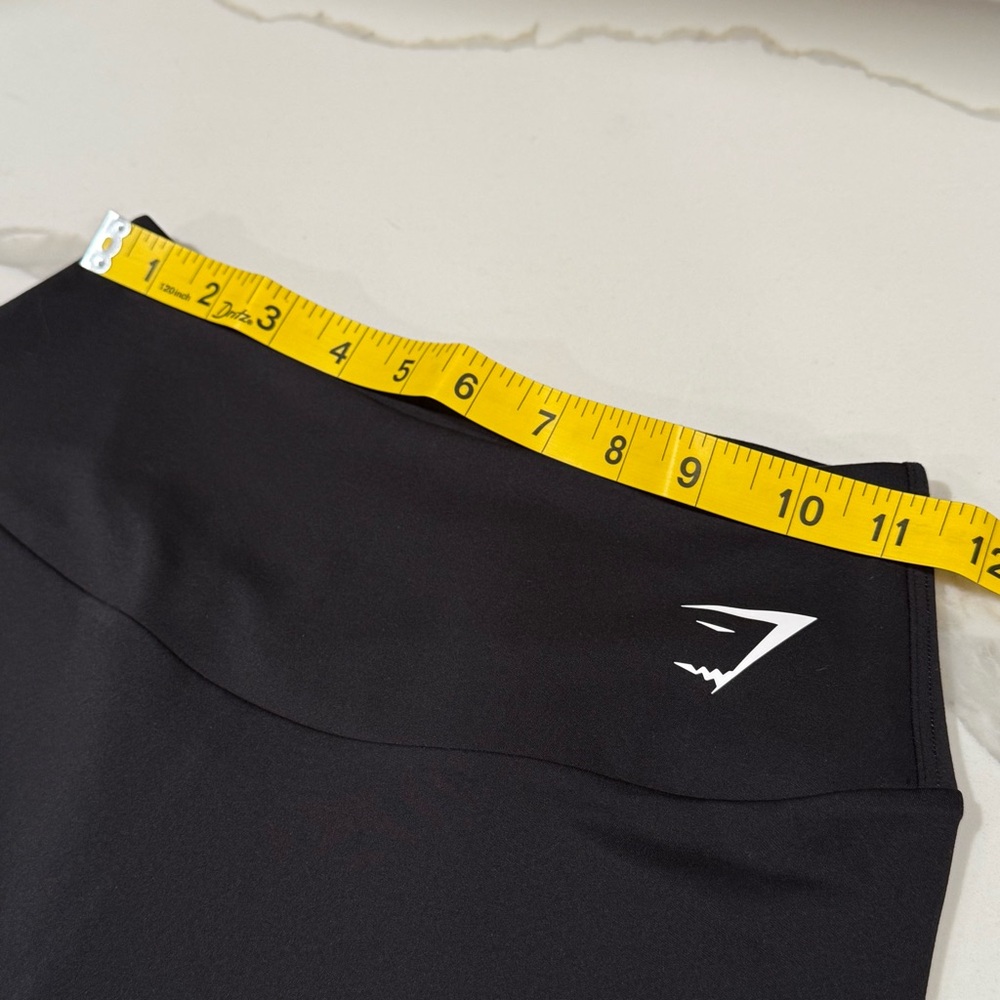Gymshark Black‎ Seamless Cycling Shorts High Waisted Athleisure Size Small - Picture 7 of 11